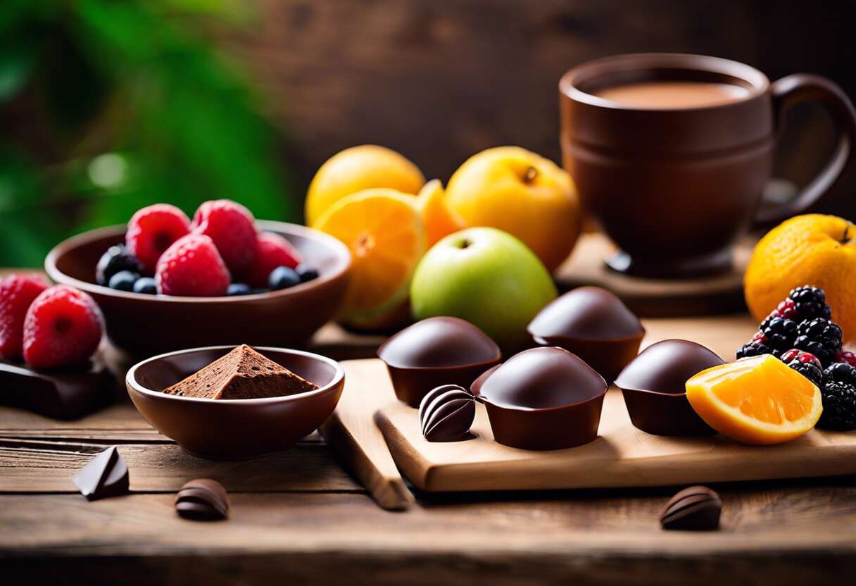 Des recettes créatives pour marier chocolat et fruits