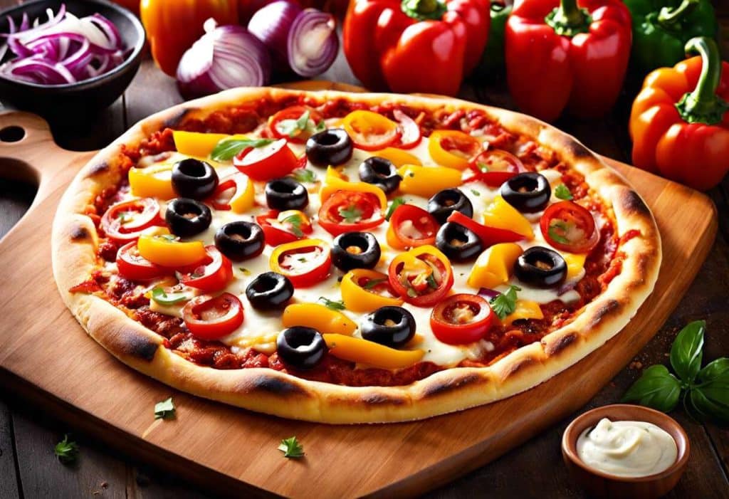 Pizza barbecue au chorizo et poivrons : quand l'Italie rencontre le grill