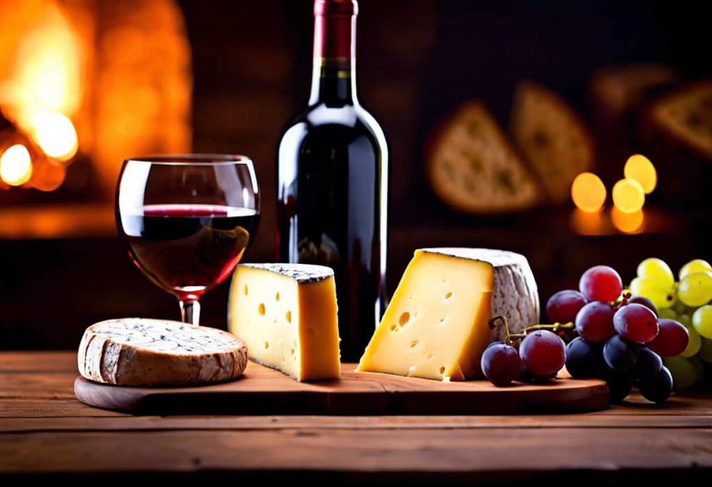 Accords parfaits : fromages et vins pour une soirée réussie