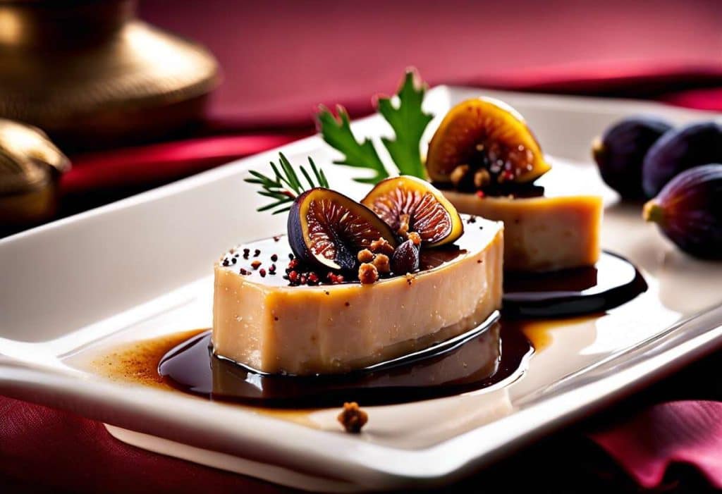 Terrine de foie gras mi-cuit et figues : plaisir des fêtes