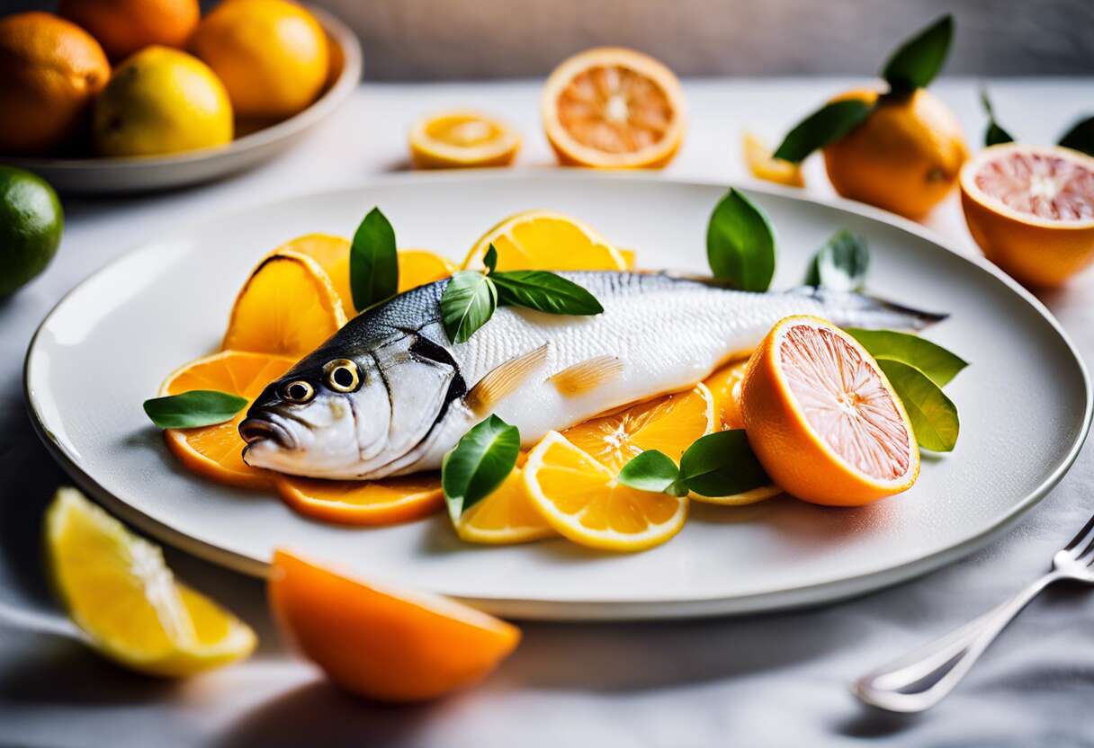 L'harmonie en cuisine : marier agrumes et poisson blanc