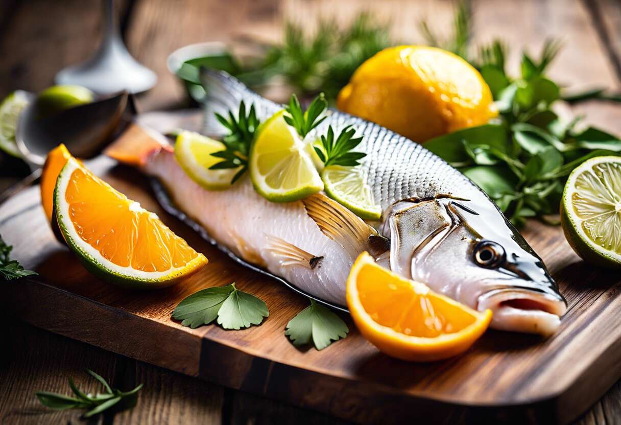 Les secrets d'une marinade parfaite pour le poisson avec des agrumes