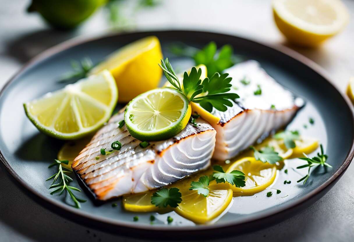 Techniques culinaires : cuisson optimale du poisson aux saveurs d'agrumes