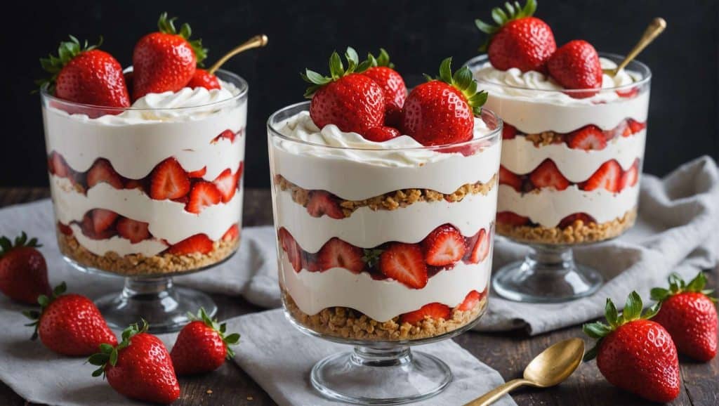 Comment préparer un trifle ultra-frais aux fraises pour ravir vos convives ?