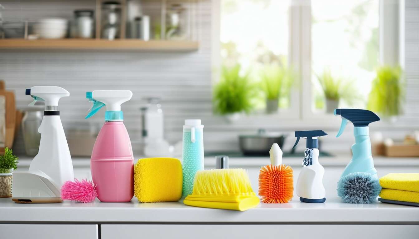 Choix des accessoires et préparation pour le nettoyage