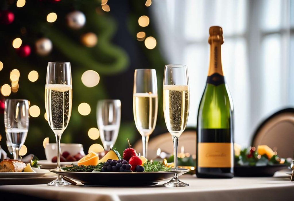 Table festive : sélectionner le bon champagne pour chaque plat
