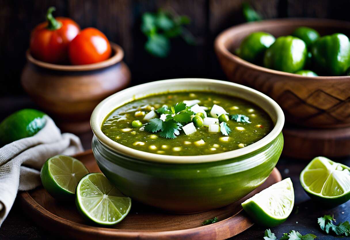 Salsa verde mexicaine authentique : le condiment qui réveillera vos papilles