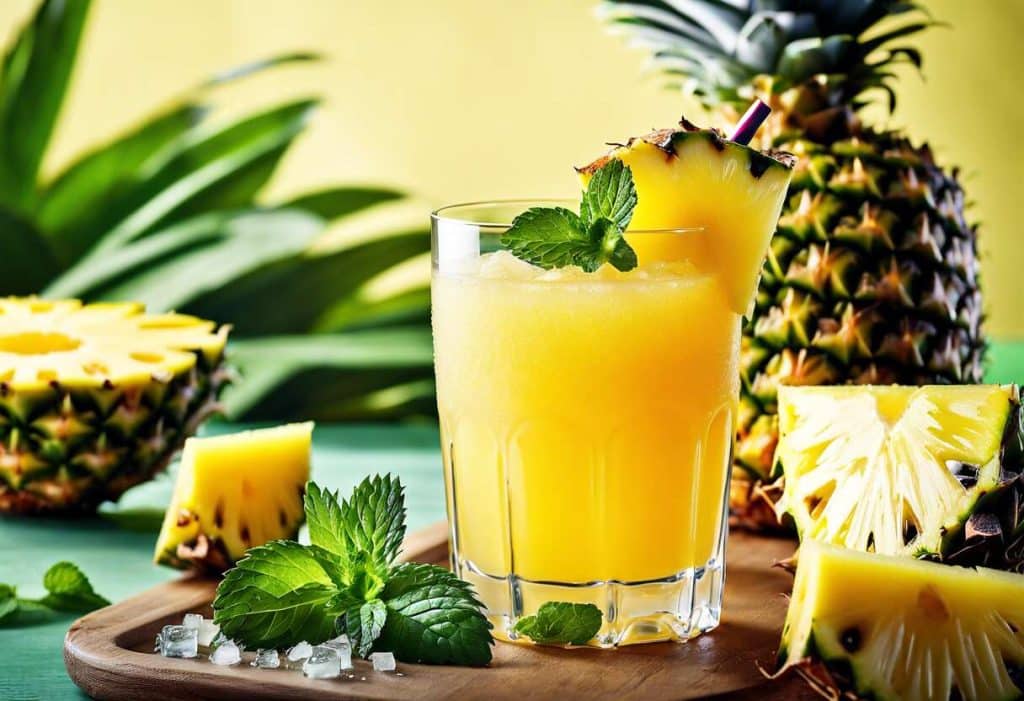 Comment préparer un jus d’ananas maison rafraîchissant et plein de bienfaits ?