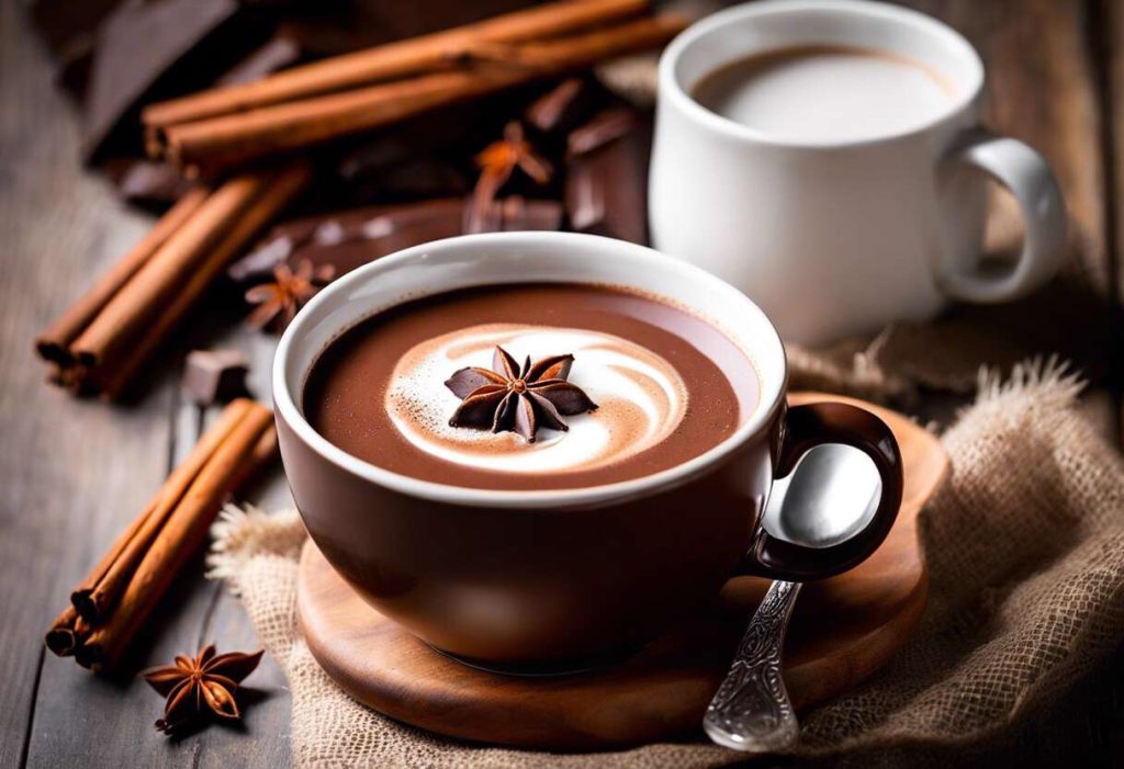Chocolat chaud épicé à la cannelle : douceur réchauffante pour les soirées froides