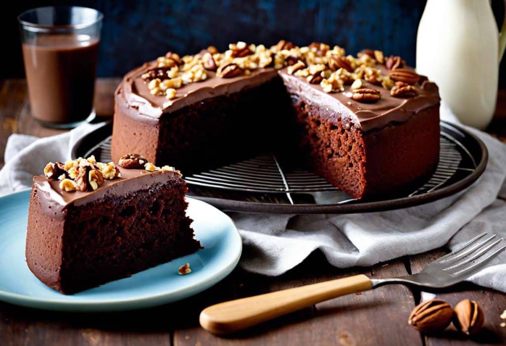 Comment réaliser un cake au cacao et noix moelleux à souhait ?