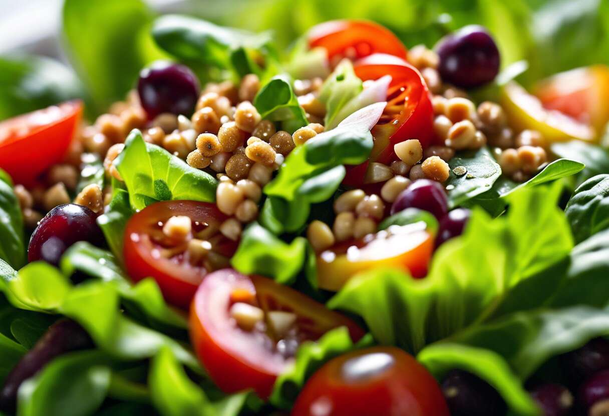 Textures contrastées : croquant du sarrasin dans vos salades composées