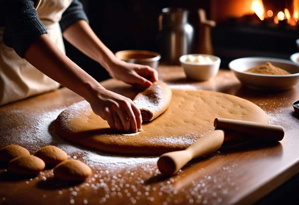 Comment réussir à étaler facilement la pâte de pain d'épices ?