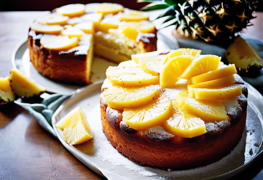 Recette de gâteau à l'ananas : savourez un dessert exotique !