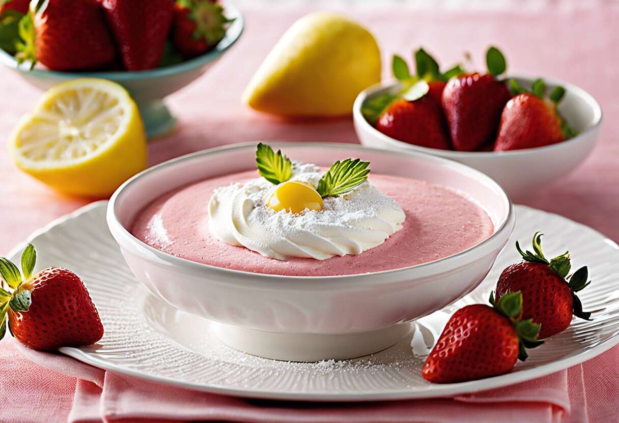 Recette facile de mousse à la fraise : plaisir gourmand 100% fruité