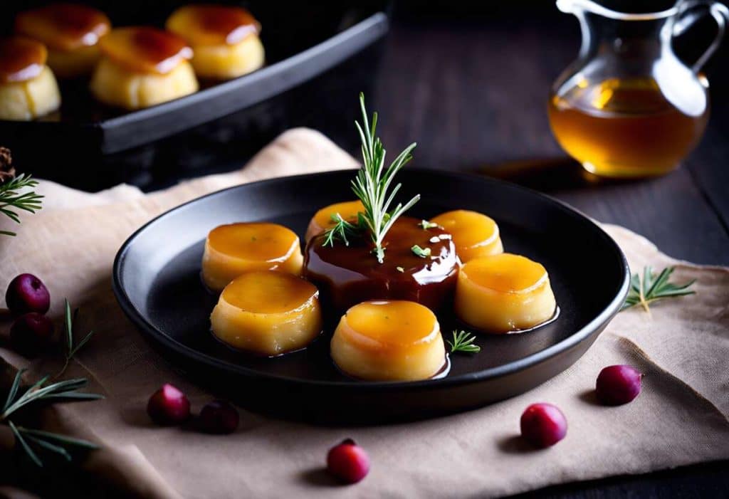 Mini tatin de pommes au foie gras : la recette gourmande et originale
