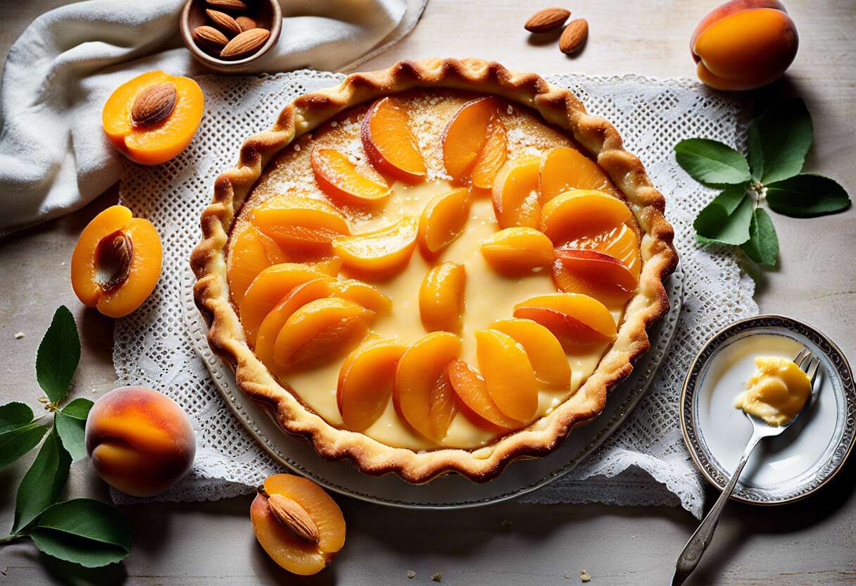 Recette facile de tarte aux abricots et amandes : mieux manger à petit prix